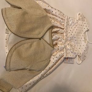 Girls dress with sweater